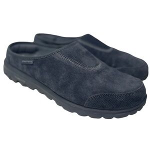 Skechers Women’s Grey Slip On Memory Foam Mule Sneakers